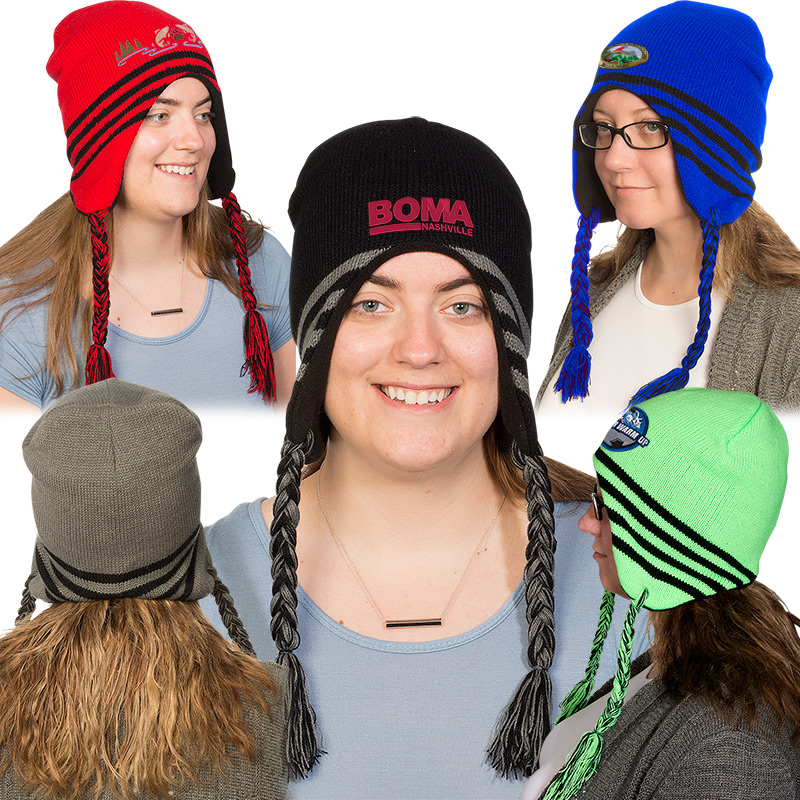 Ski Beanie w/ Ear Flaps