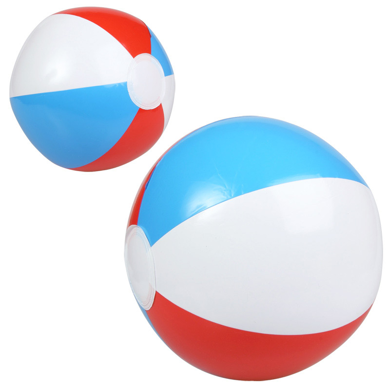 10" Red, White and Blue Beach Ball