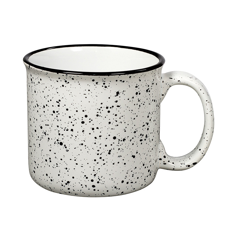 15 oz. Campfire Ceramic Mug - White
