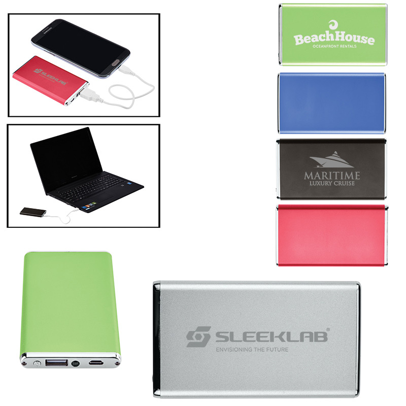 Ultra-Slim Power Bank Charger - UL Certified