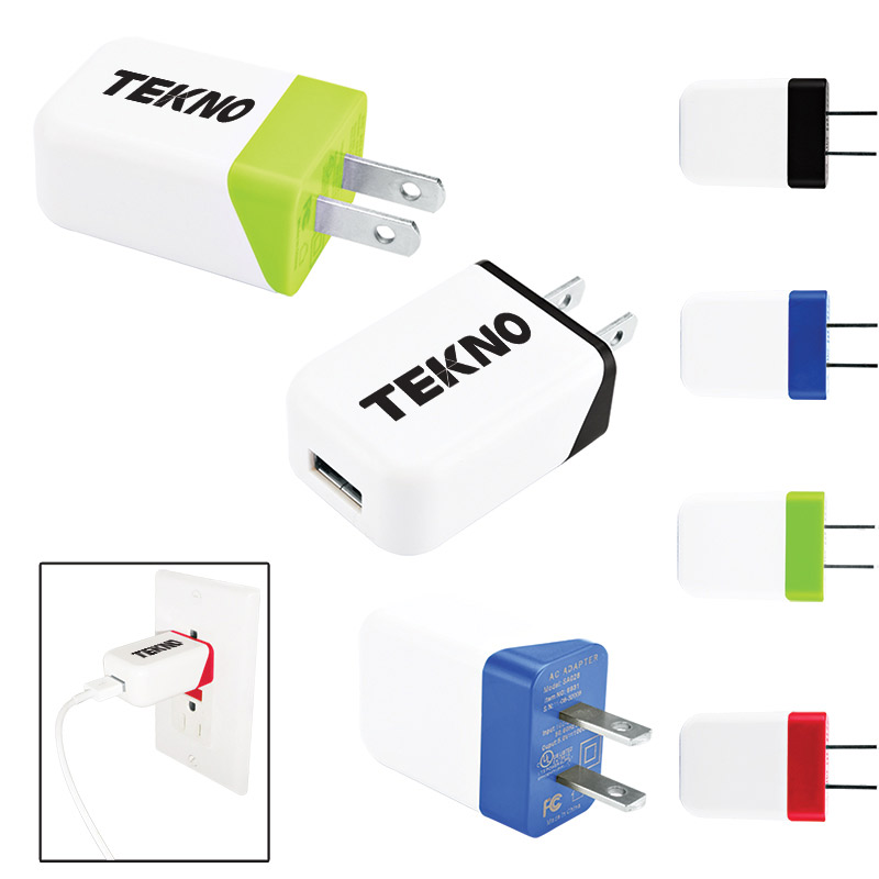 Two Tone USB to AC Adapter – UL Certified