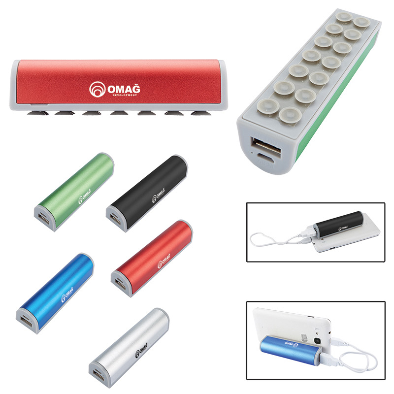 Suction Base Power Bank Charger & Device Stand – UL Certified