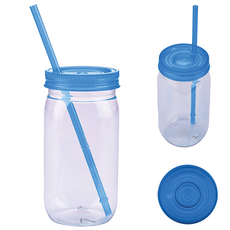 20 oz. Plastic Mason Jar (USA)