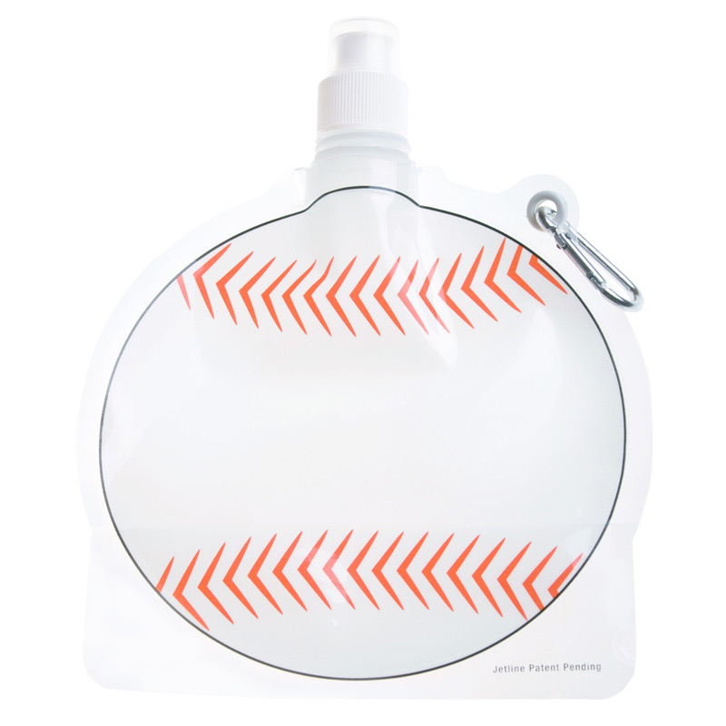 HydroPouch! 24 oz. Baseball Collapsible Water Bottle - Patented