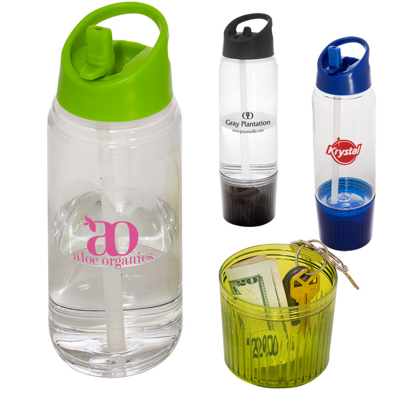 20 oz. Water Bottle w/ Detachable Cup