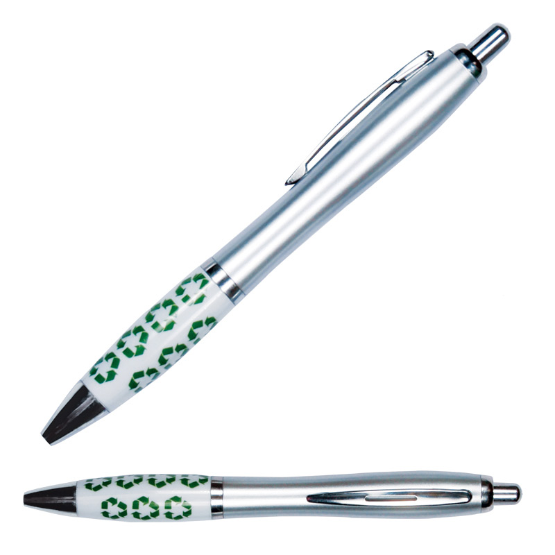 Emissary Click Pen - Recycle Symbol/Theme