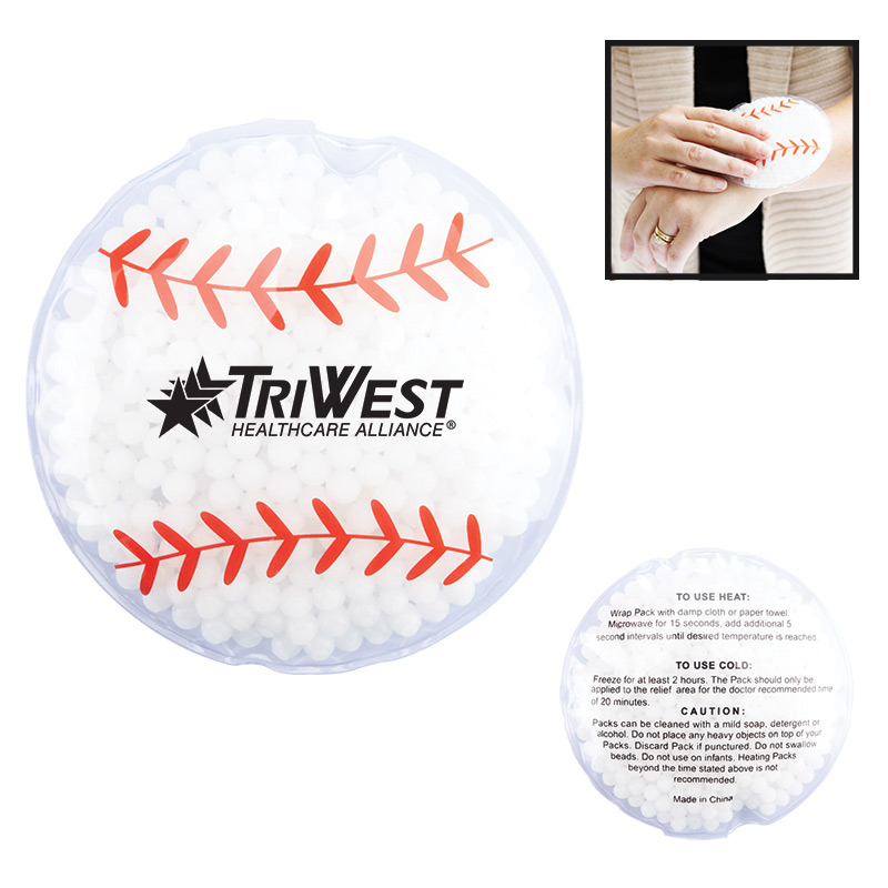 Hot/Cold Gel Pack – Sport Shapes - Baseball