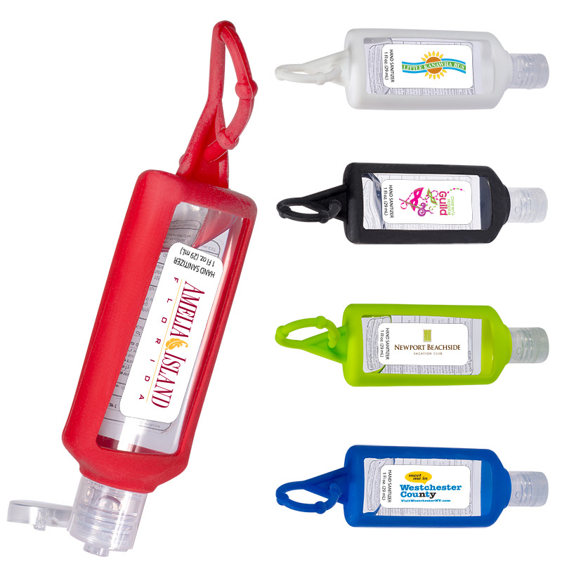1 oz. Sanitizer w/ Silicone Holder