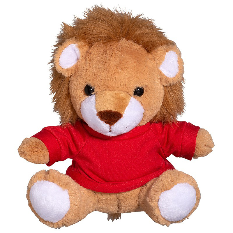 7" Plush Lion with T-Shirt