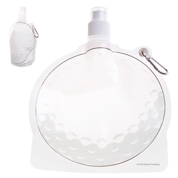 Collapsible Water Pouch 24 oz. - Golf Ball
